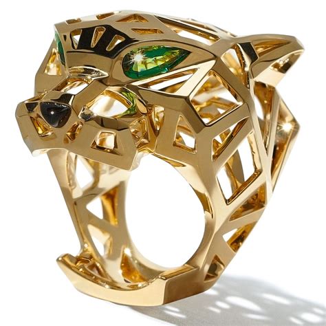 mens cartier ring with diamond|cartier men's jaguar ring.